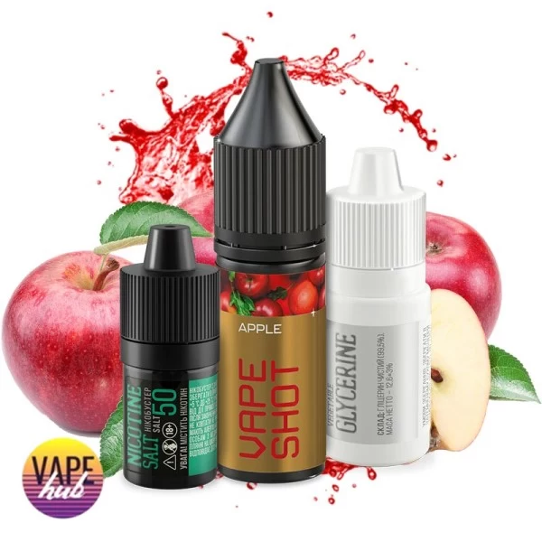 Набір Vape Shot 15 мл 25 мг - Apple — купити