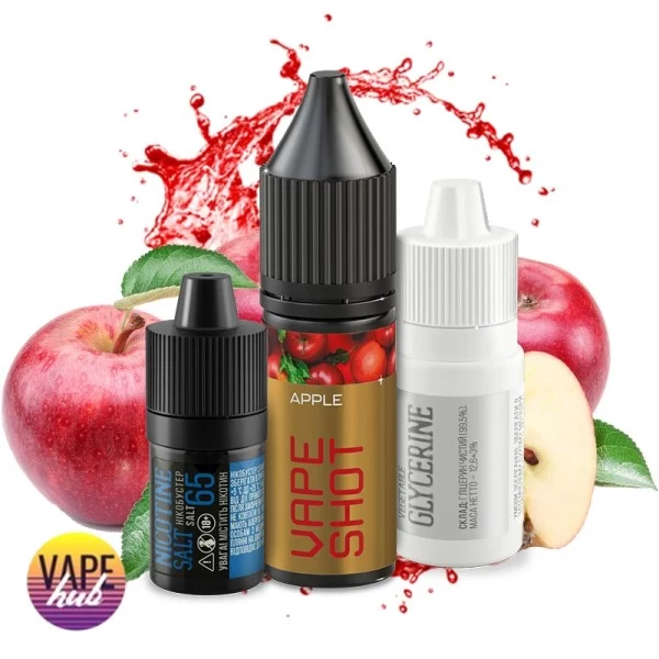 Набір Vape Shot 15 мл 65 мг - Apple — купити