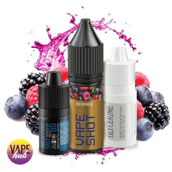 Набір Vape Shot 15 мл 65 мг - Berries — купити