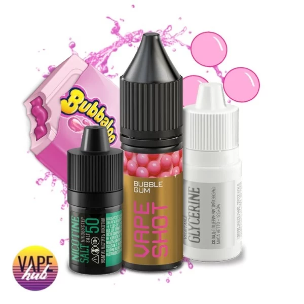 Набір Vape Shot 15 мл 25 мг - Bubble gum — купити