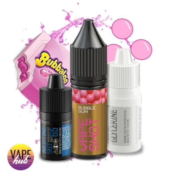 Набір Vape Shot 15 мл 65 мг - Bubble gum — купити