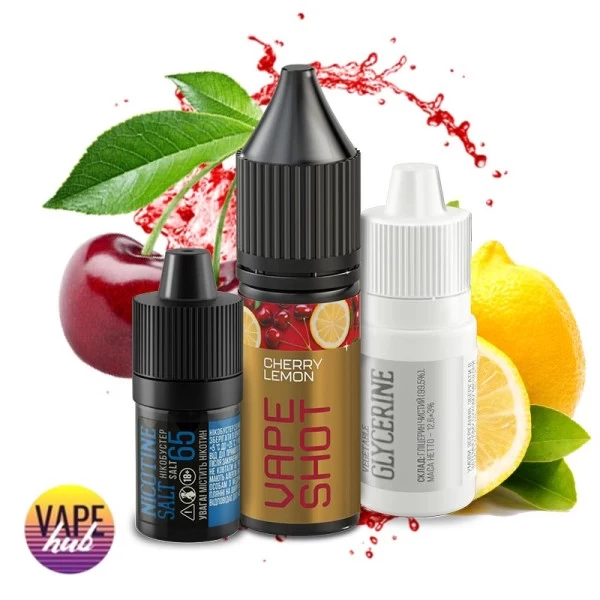 Набір Vape Shot 15 мл 65 мг - Cherry Lemon — купити